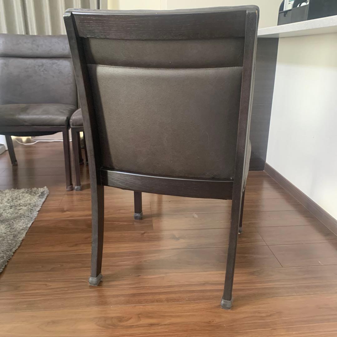 松下家具　MTテーブル クルーズ色　ダイニングテーブル＋イス4脚5点セット