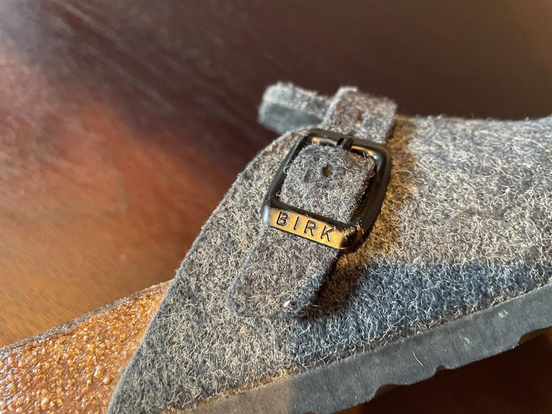 ⭐️超美品⭐️エコバッグ付 BIRKENSTOCKキッズ ボストン・フェルト