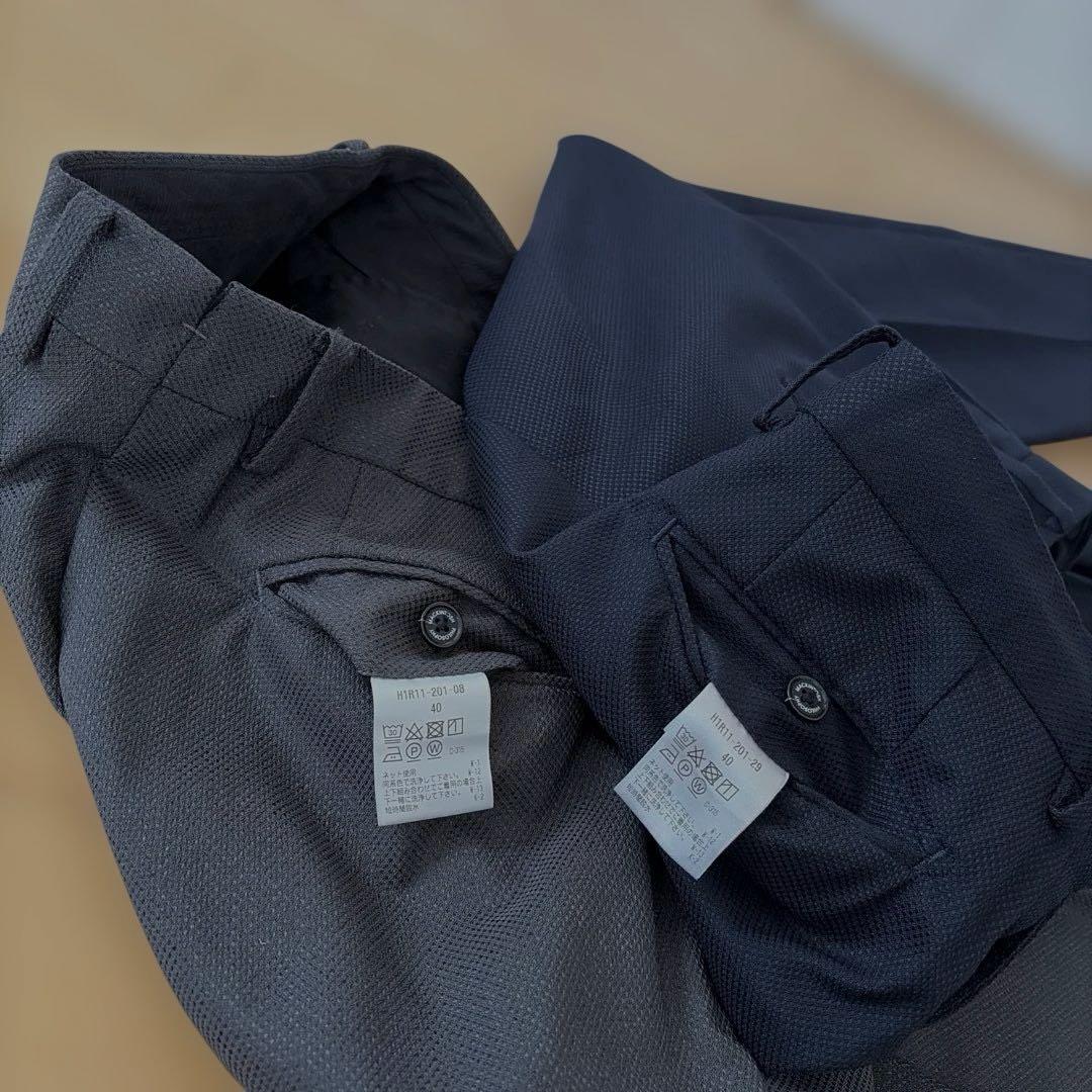 マッキントッシュフィロソフィースーツセットアップ　トロッター　パンツ2本セット