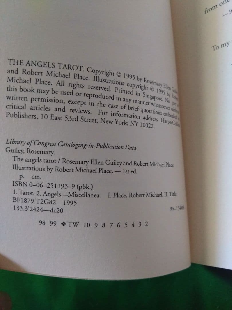 The Angels Tarot 　エンジェル　タロットカード　絶版　レア