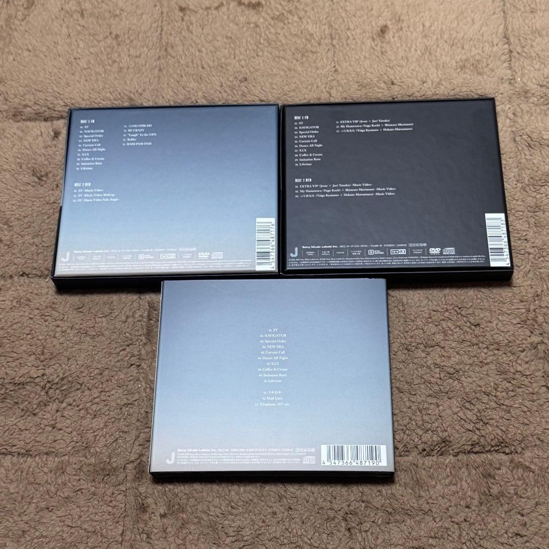 SixTONES 1st 3形態