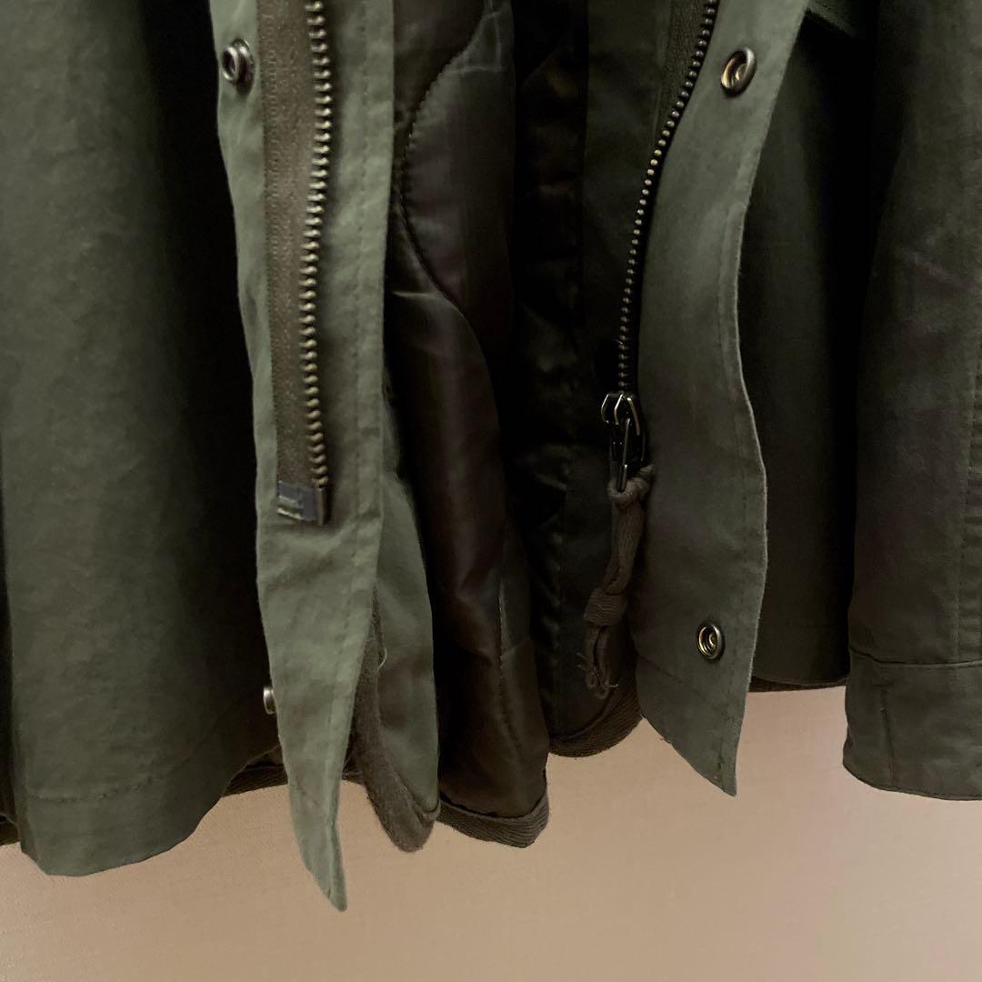 ニコアンド　2SET ショートモッズパーカ　Lサイズ