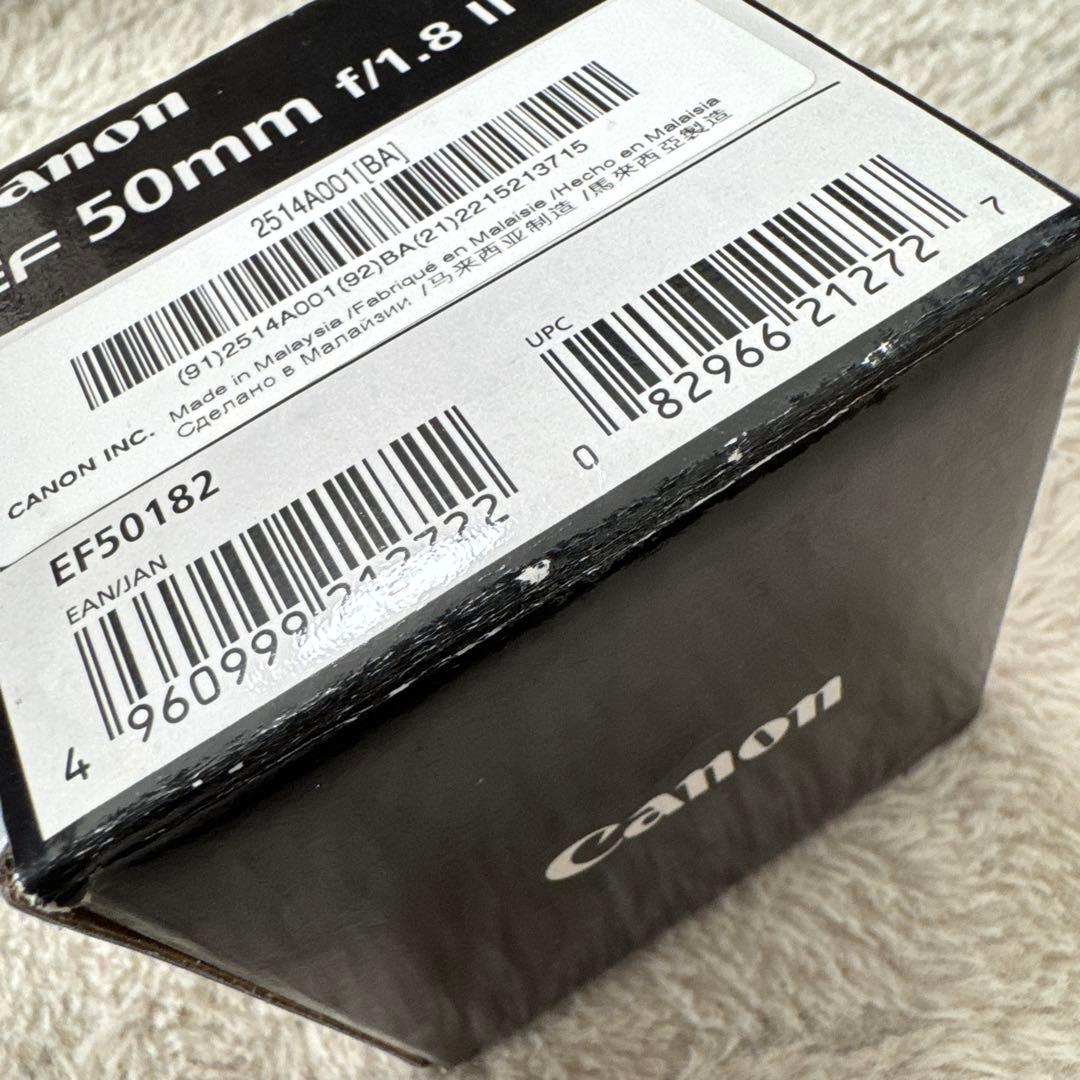 Canon(キャノン) ef 50mm f/1.8 II レンズ