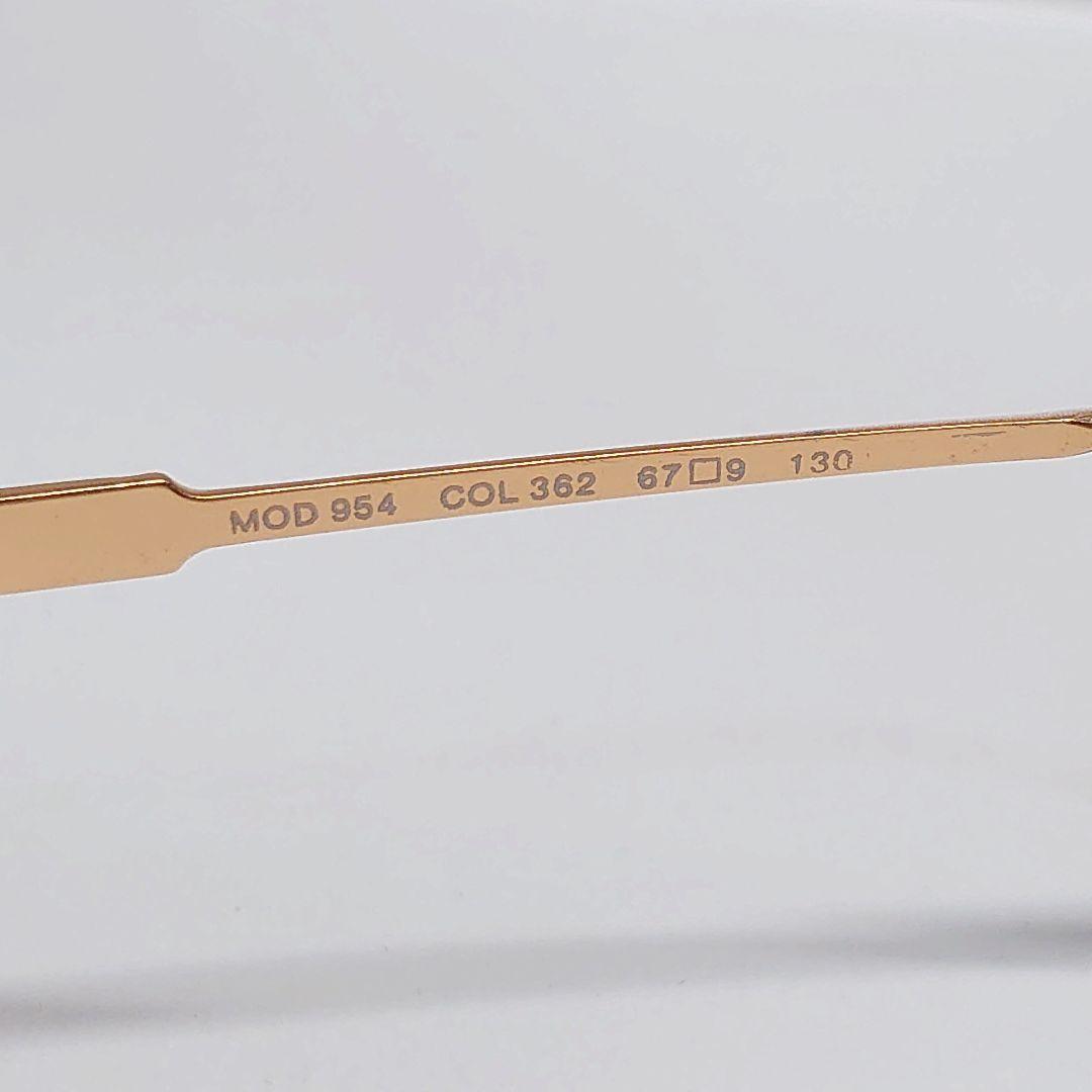 ✨希少✨CAZAL カザール MOD 954 ブラウン ゴールド ティアドロップ