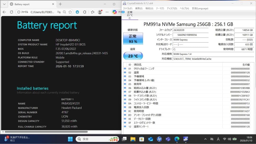 HP EliteBook 830 G8 メモリ16GB／オフィス2024