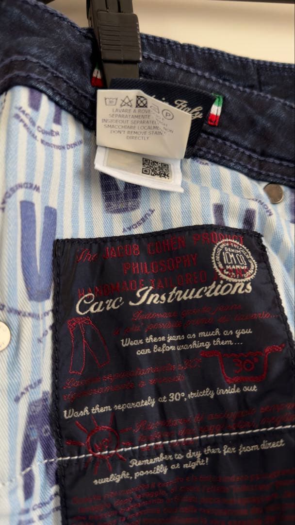 JACOB COHEN ヤコブコーエン デニム ジーンズ 濃紺　32インチ