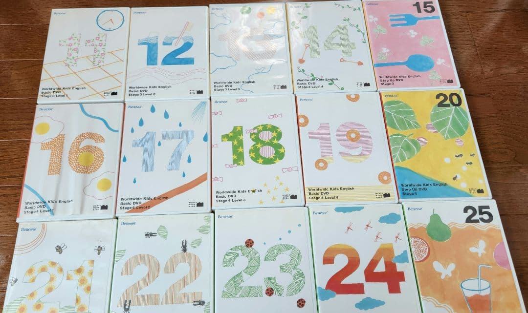 ベネッセ　WWK　ワールドワイドキッズDVD&CD&CD-ROM