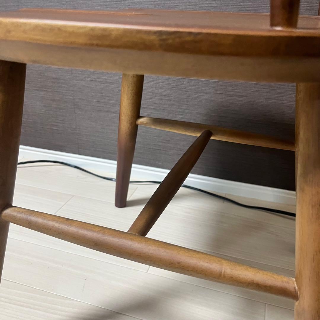 良品　上質木製 ウィンザーチェア　クラシックデザイン・ナチュラルブラウン