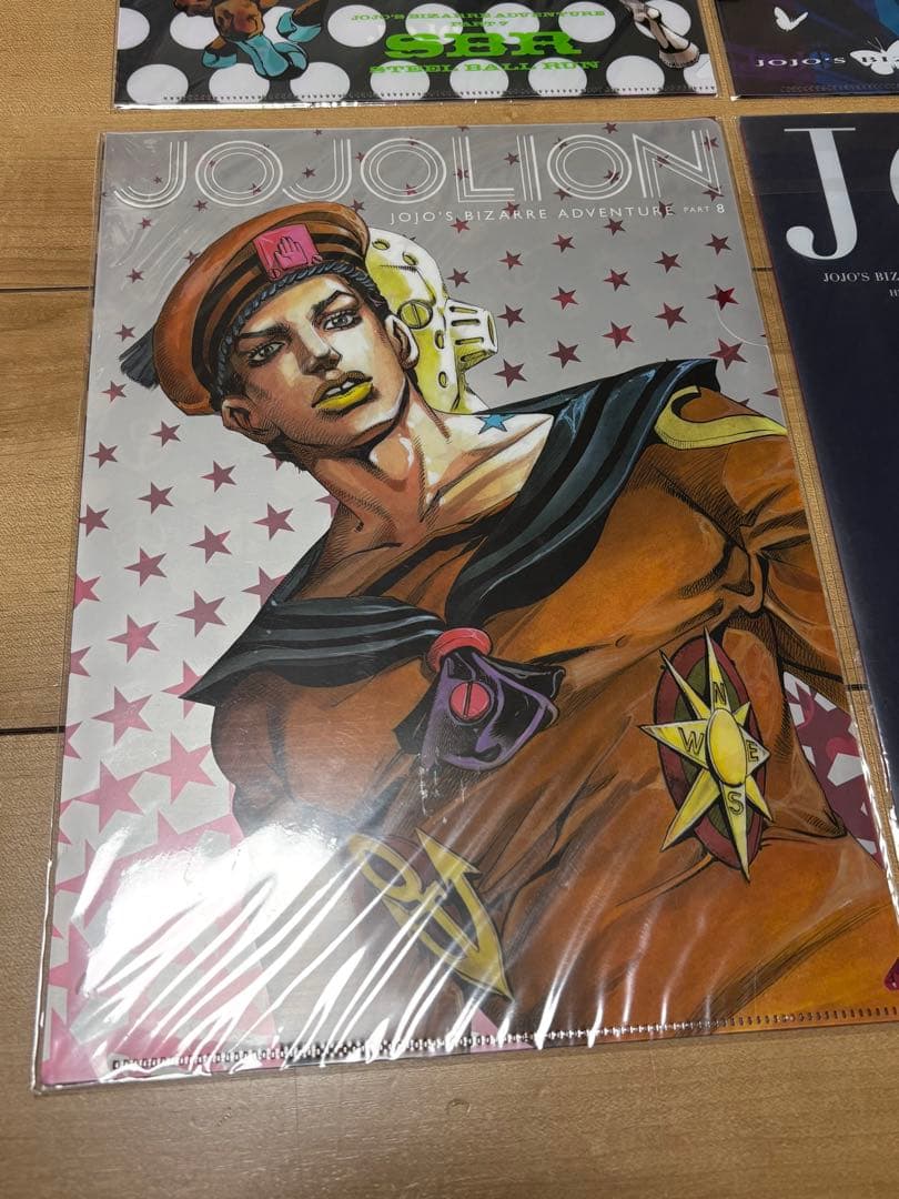 【レア 2012年】ジョジョ クリアファイル10種 ＋ 杜王町オーソンのノート