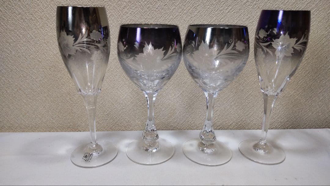 オリジナルワインカクテルグラスセット。