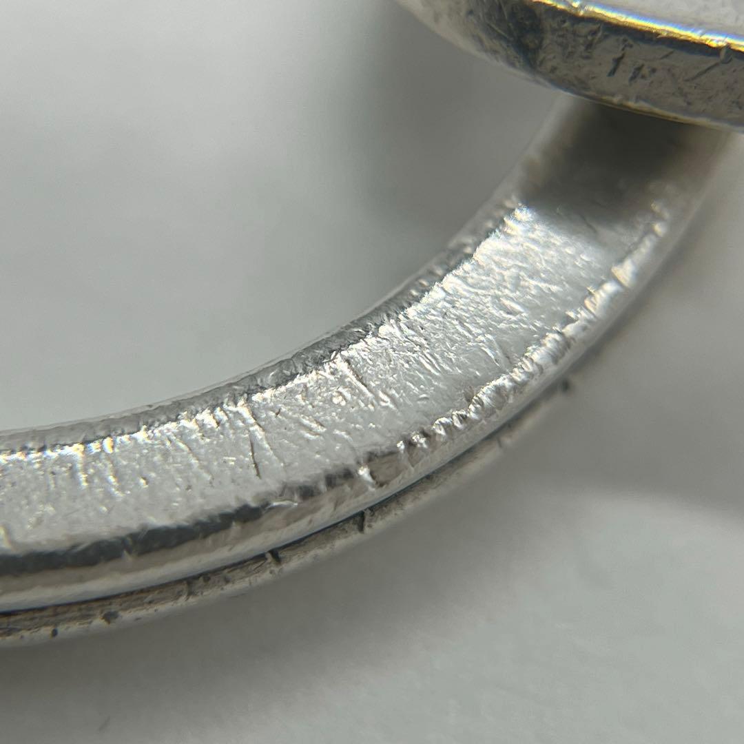 グッチ GUCCI オーバル キーリング キーホルダー SV925 オールド