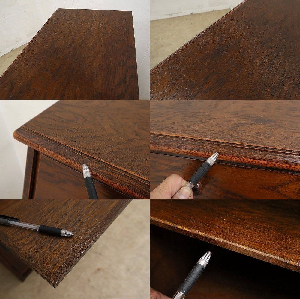 高級 三越家具【ブルージュ】ライティングビューローデスク・机・オーク材