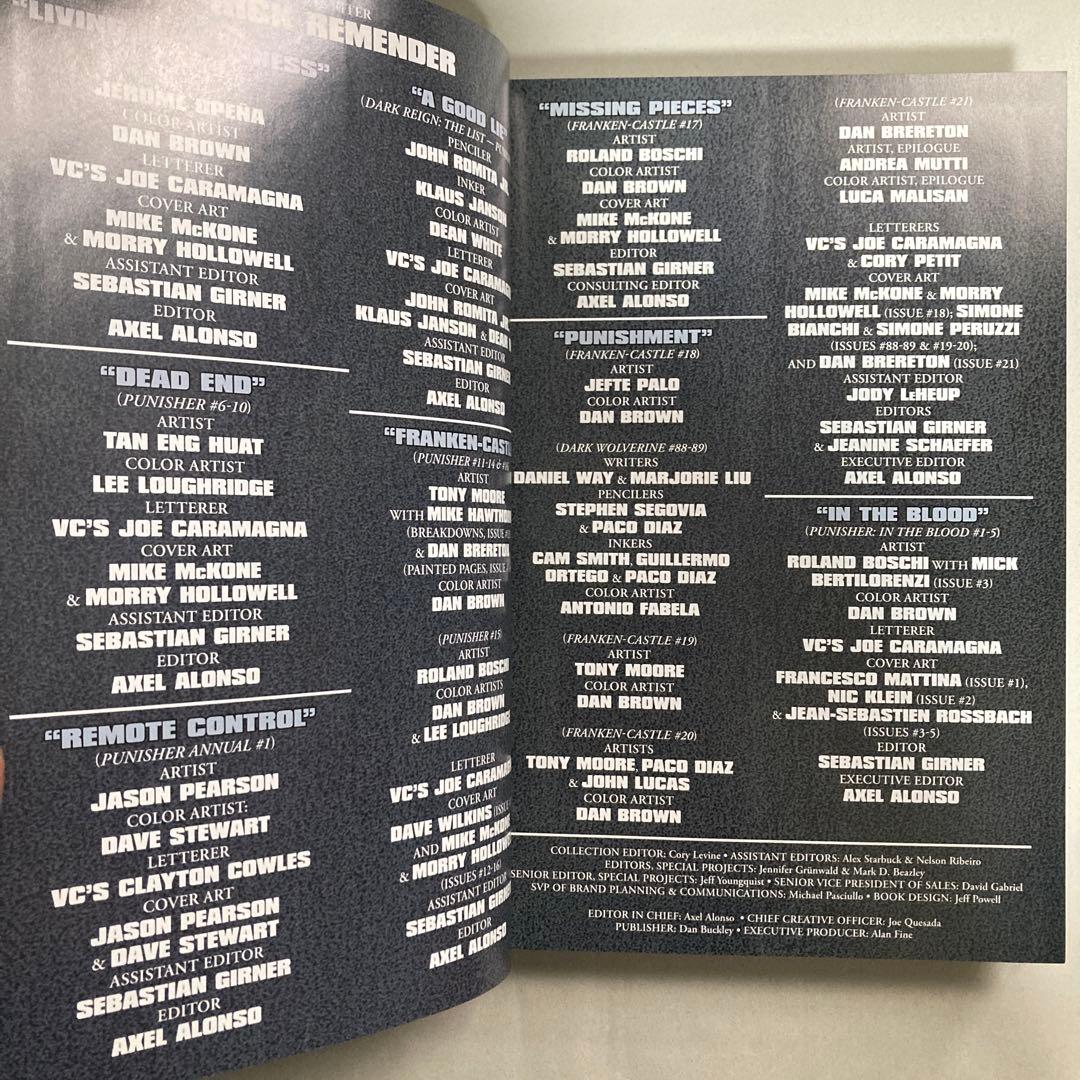 Punisher by Rick Remender Omnibus アメコミ