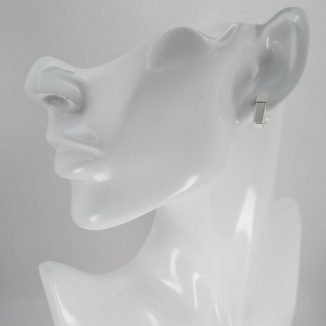 ★SALE★【GUCCI】オールドグッチ　ブロック　ピアス　1547