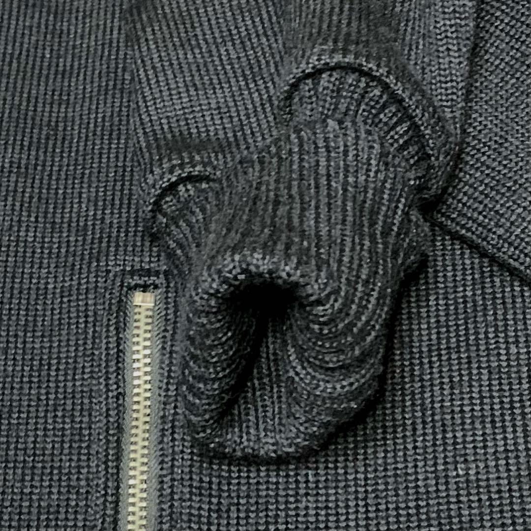 Dehen モーターサイクルセーター 黒 サイズUS-M