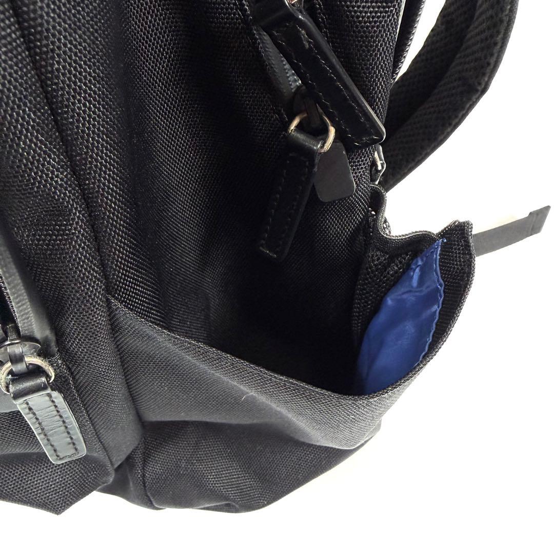 【極美品】【現行】アニエスベー　リュック　ナイロン　ブラック　メンズ　レディース