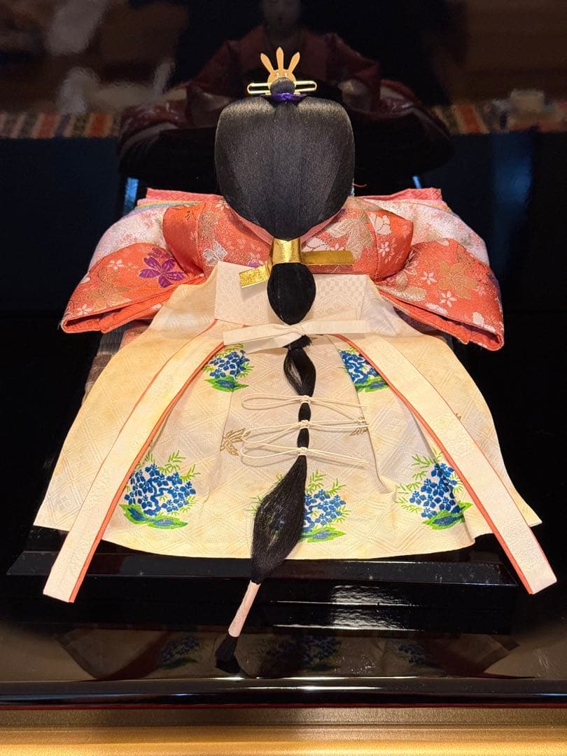 雛祭り 雛人形一式 手袋・毛ばたき・保証書 セット