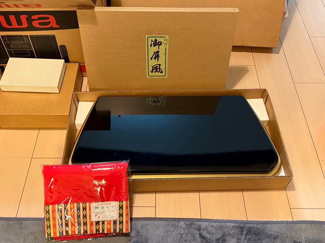 雛祭り 雛人形一式 手袋・毛ばたき・保証書 セット