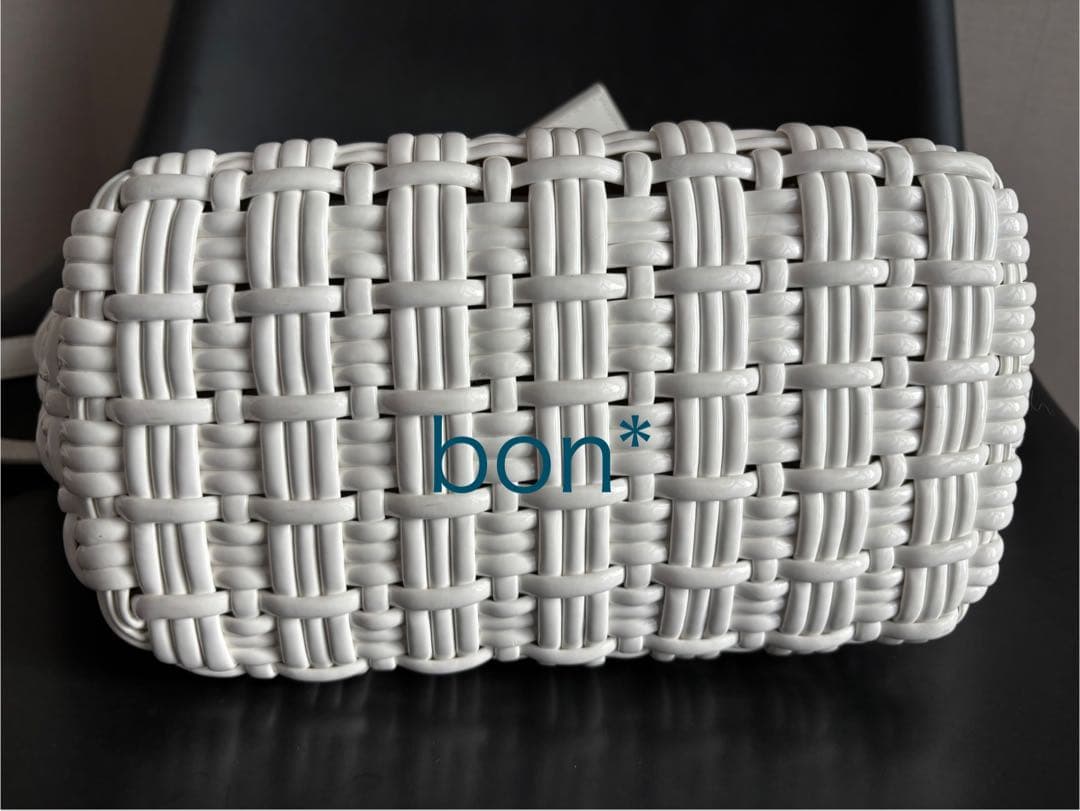 y【購入証明書あり】BALENCIAGA ビストロ バッグXS カゴバッグ