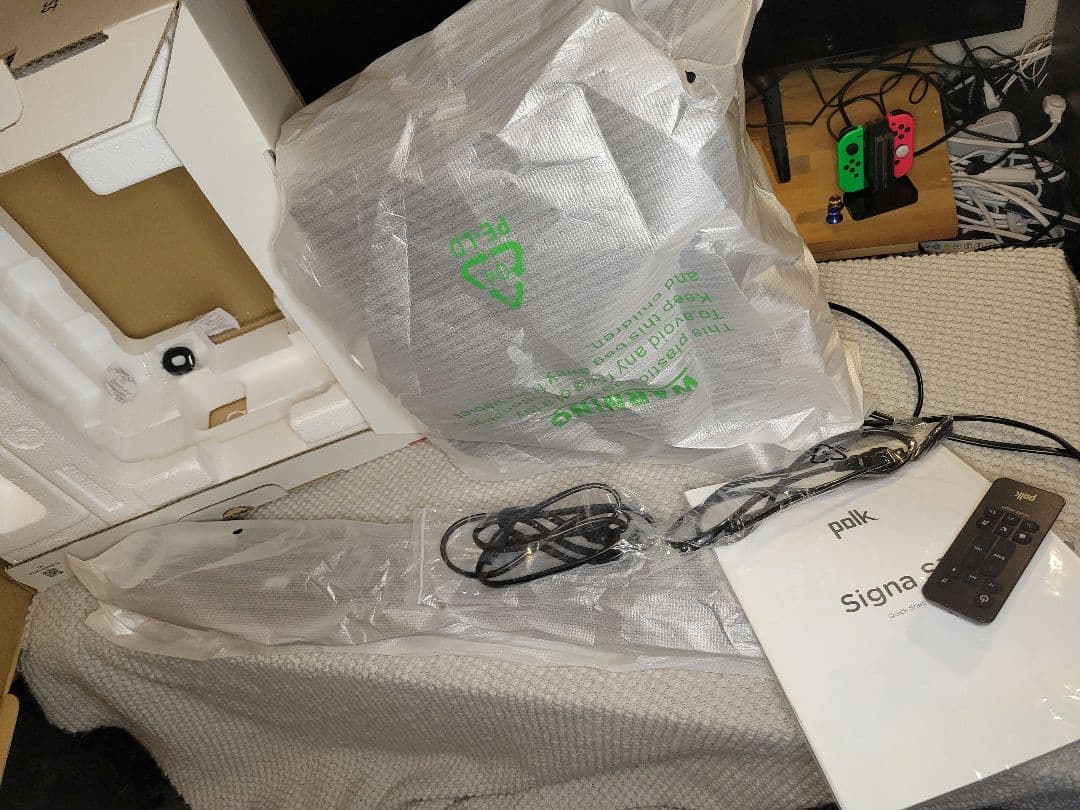 Polk Audio Signa 3 サウンドバーセット 箱付き