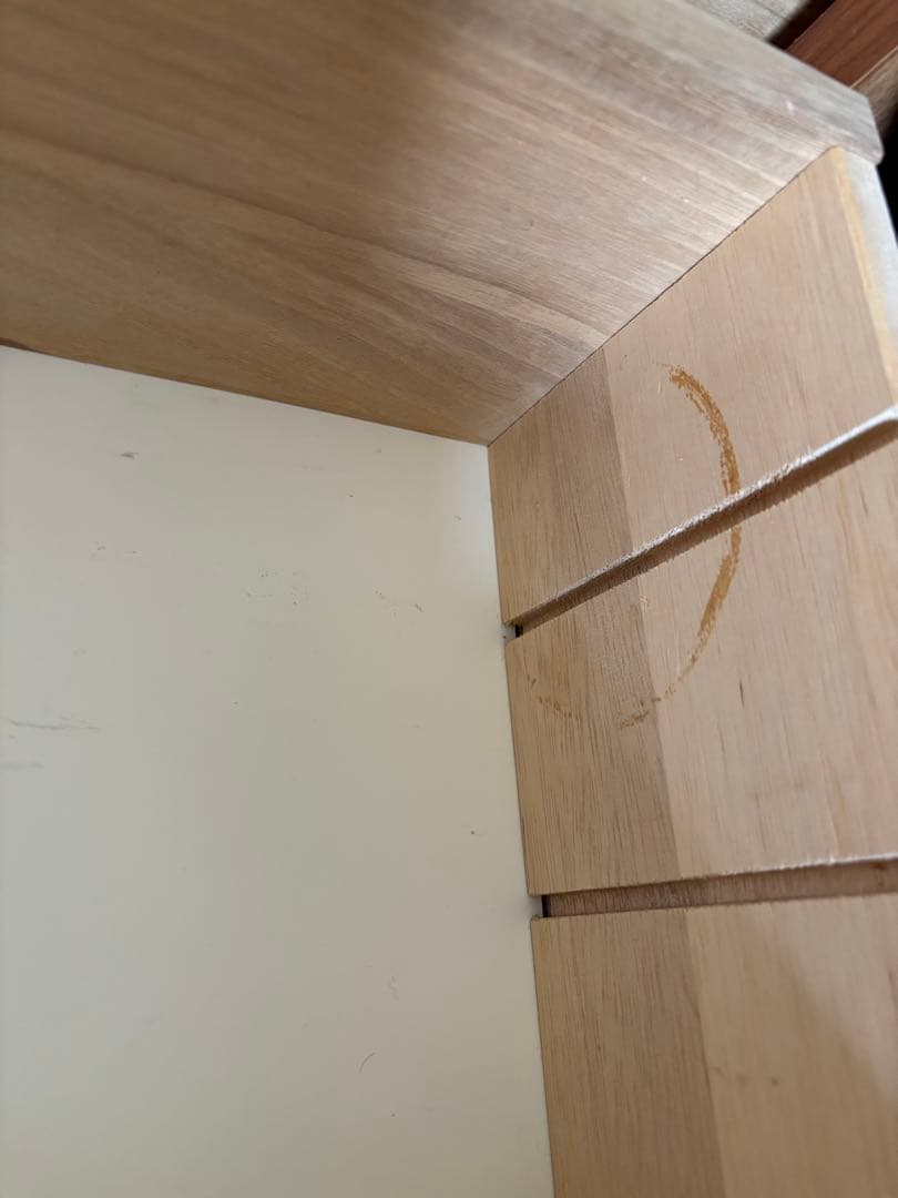 カワジュン　テレビボード　チェリー材