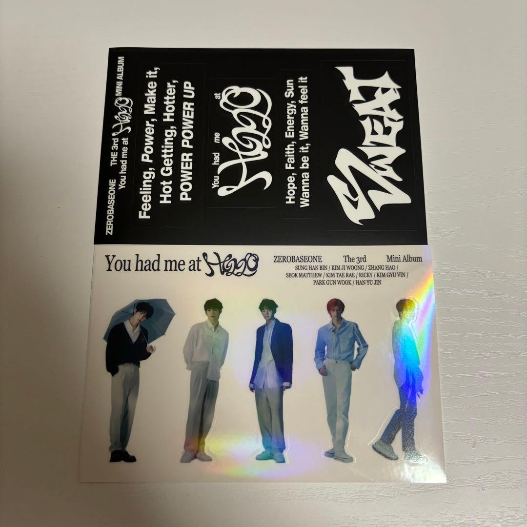 ZB1 ゼベワン ユジン HELLO チェキ トレカ 特典 ポスカ 封入 渋谷