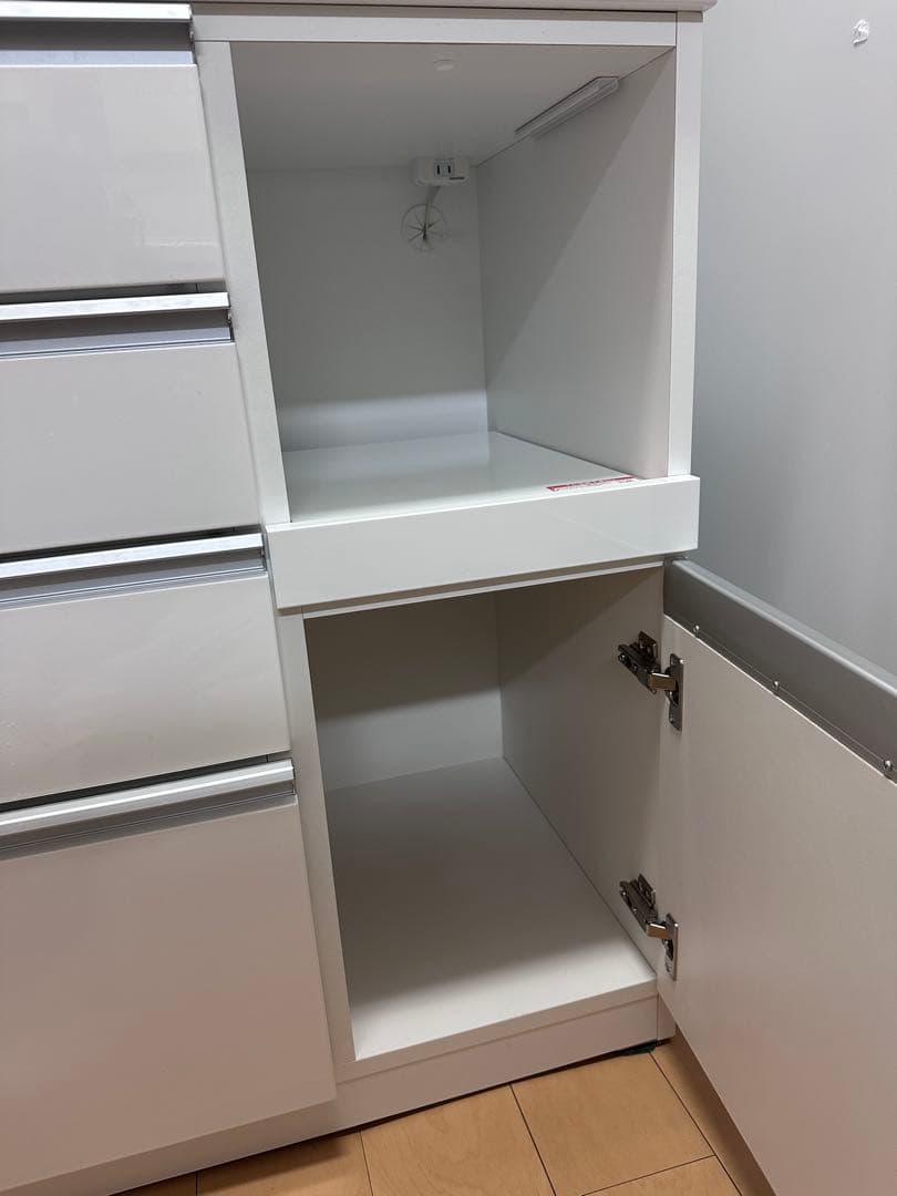 ニトリ食器棚 美品 キッチンボード 90cm 2023年12月製造