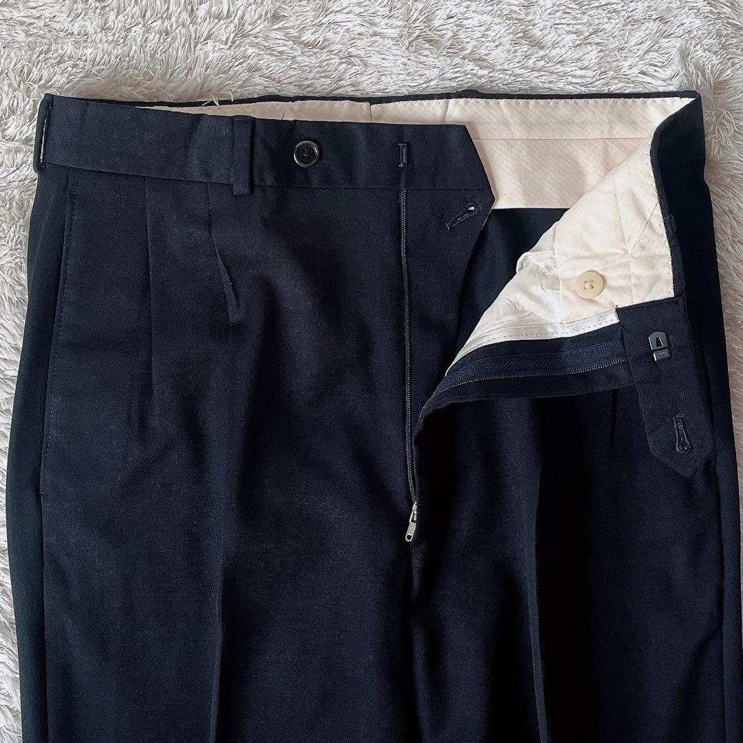 ポールスミス ダブルジャケット スーツセットアップ ダークネイビー ウール