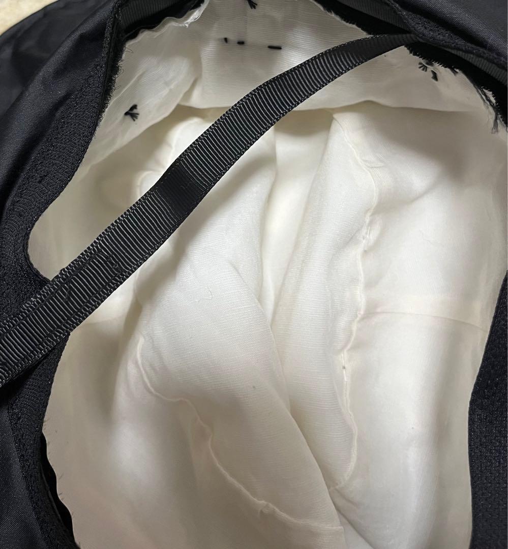 新品　ランバンオンブルー　帽子　リボン