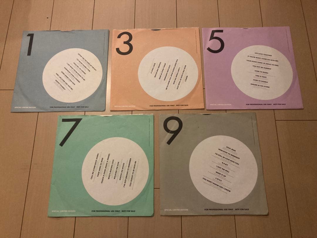 ◾️ソウル集大成全81曲5LPボックス/プロモ限定盤■V.A. / East Me