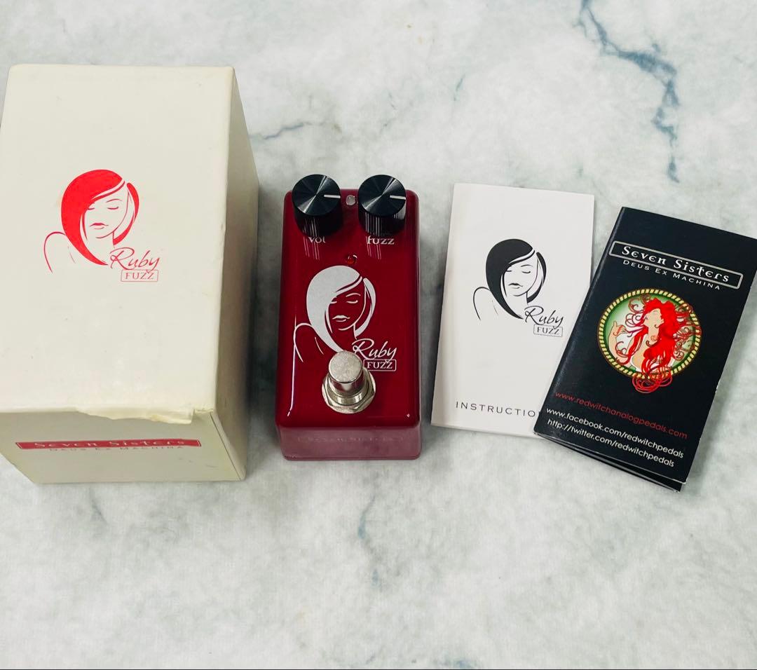 稼働品 RED WITCH レッドウィッチ Ruby Fuzz ファズ 充電式