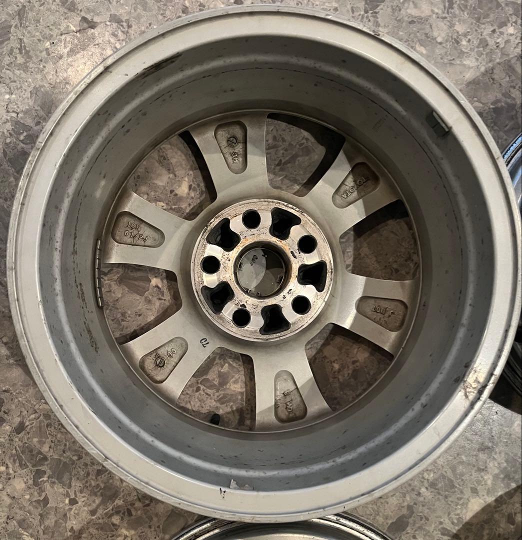 ヴェルファイア アルファード 純正アルミホイール シルバー 4本セット②