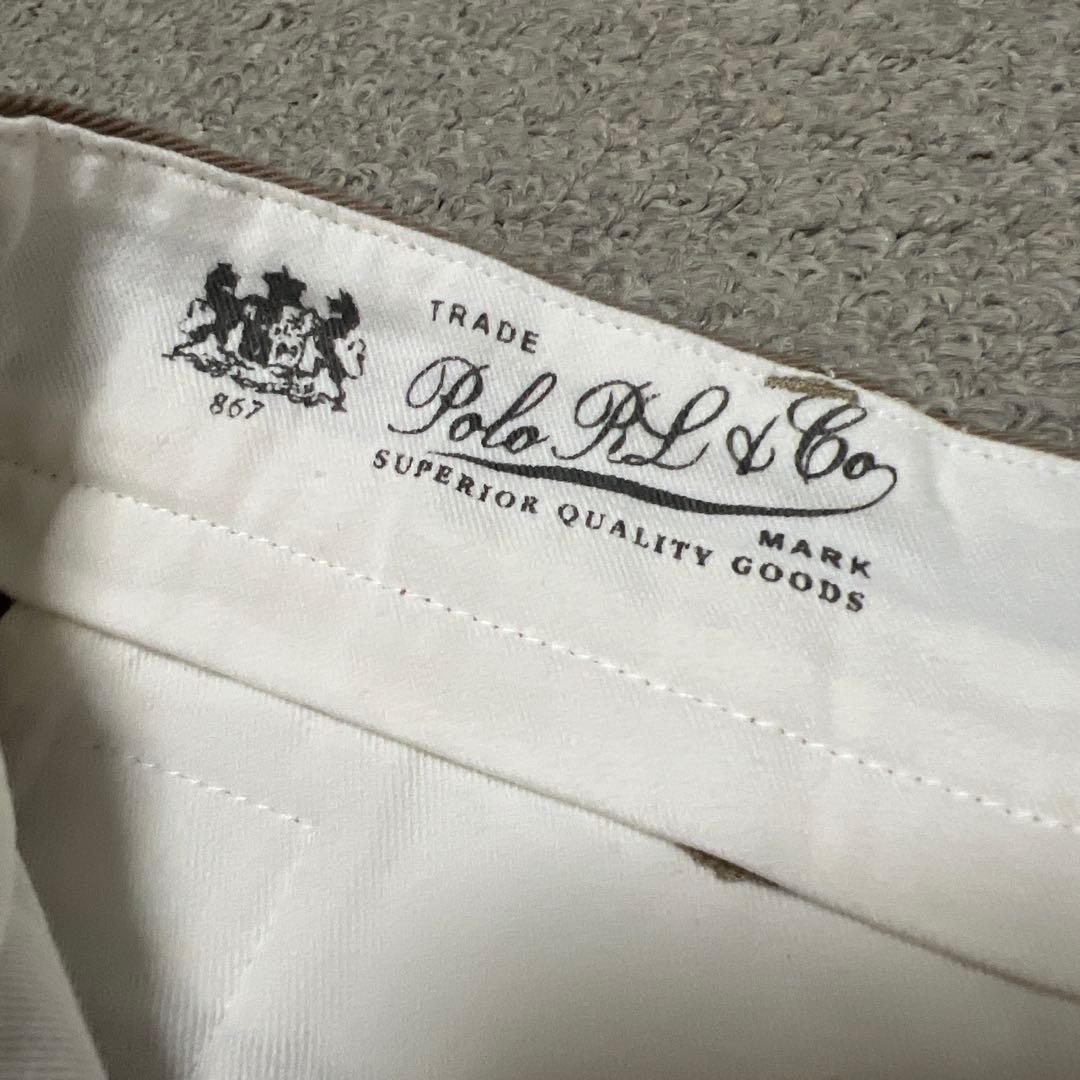 RALPH LAUREN for BEAMS ビッグチノ 31/30 膝ポニー