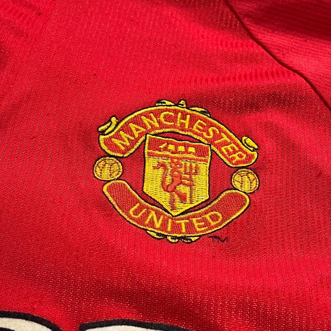 90s y2k SHARP umbro OLD vintage ハーフジップ 赤