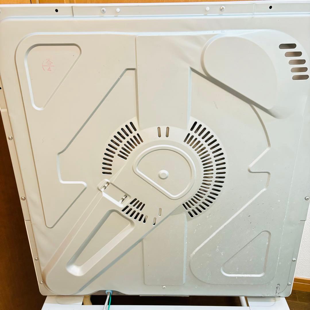 日立 電気式衣類乾燥機 4kg DE-N40WX 2018年製　専用スタンド付き