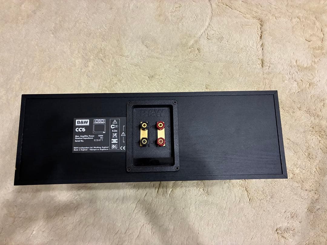 (美品)B&W センタースピーカーCC6