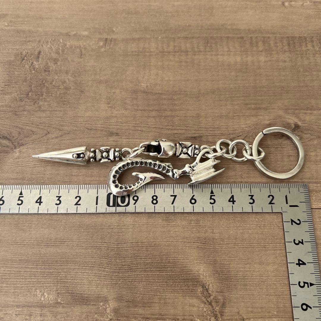 r*9様 SILVER 925 キーリング　キーチェーン　中古　ノーブランド