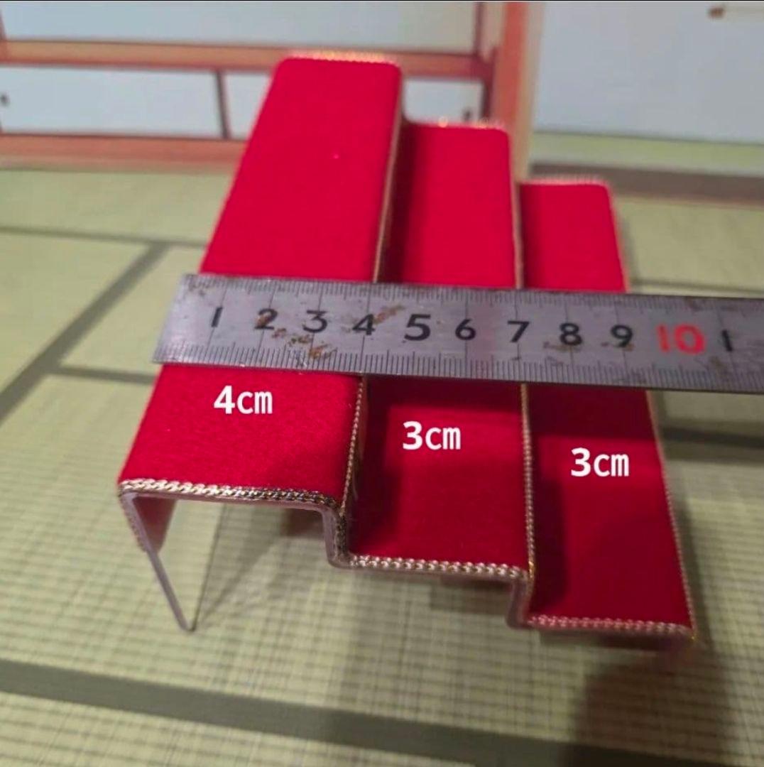 あきたみ　ひな壇(三段飾り)　③繧繝縁三段タイプ　他