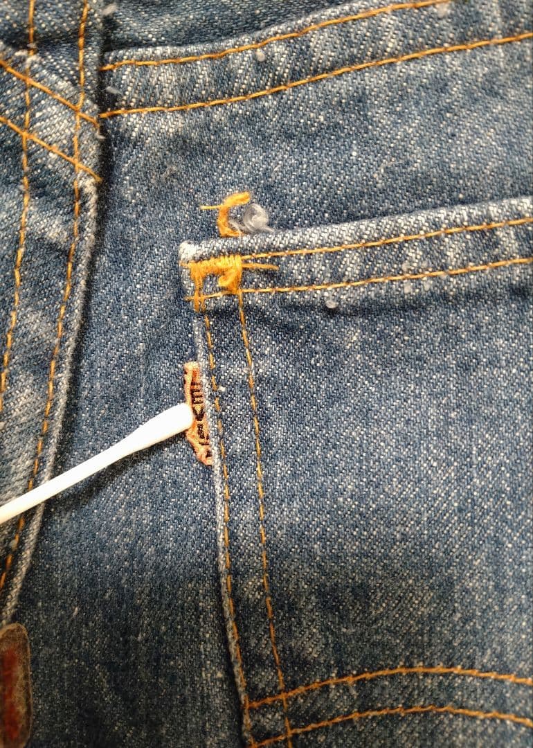 70Sリーバイス　ブーツカット・フレアデニム