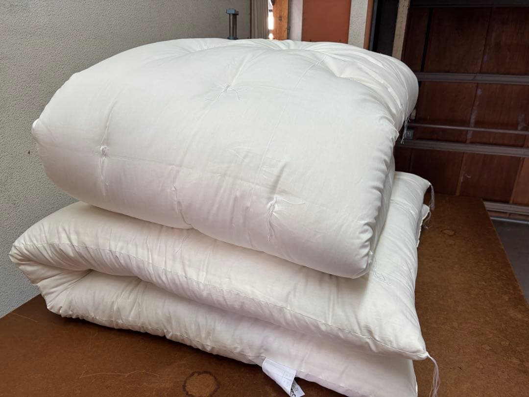 生地柄　シングル掛け布団敷布団