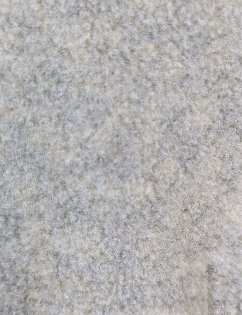 DANTON ノーカラージャケット 34 グレージュ