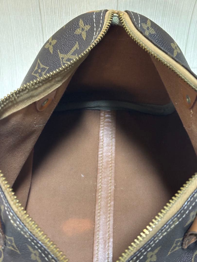 LOUIS VUITTON スピーディー ハンドバッグ モノグラム 鍵なし