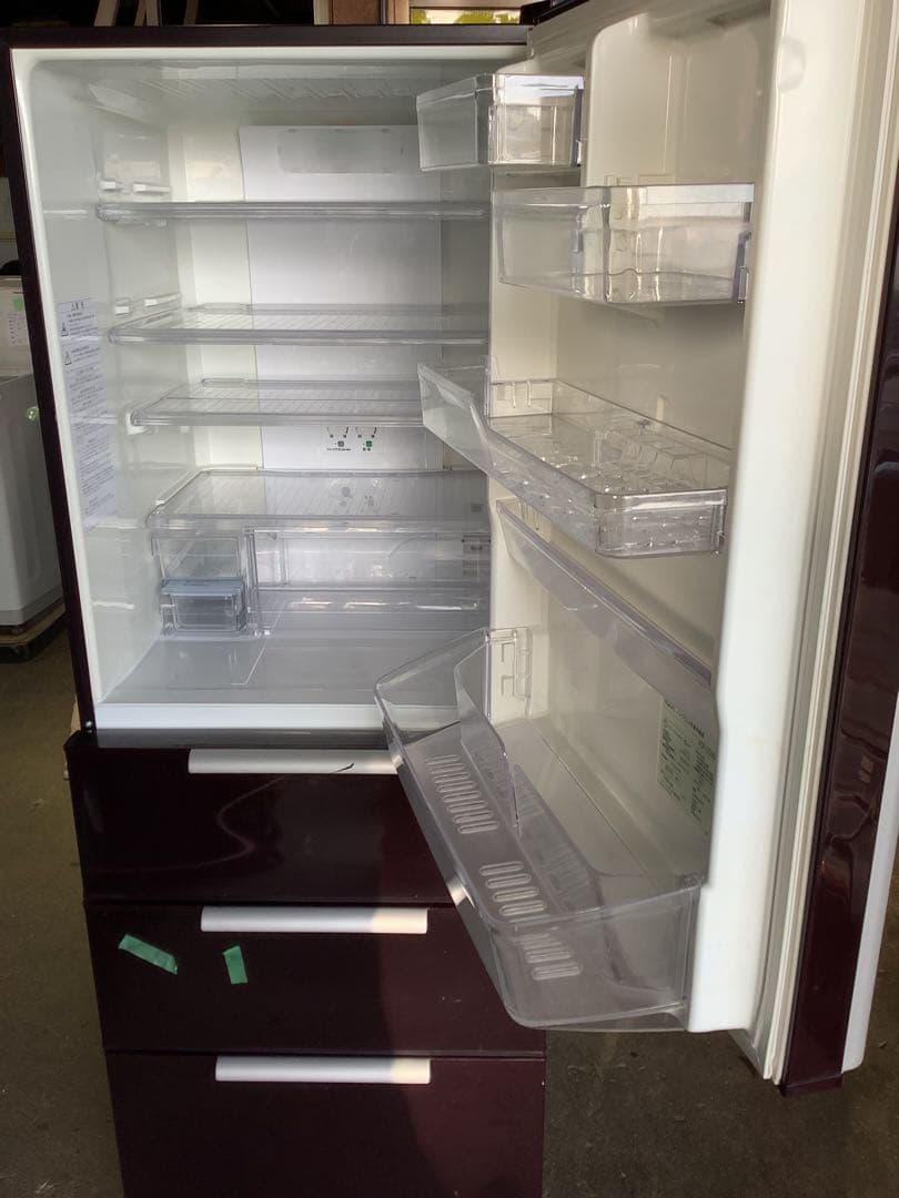 AQUA 4ドア冷蔵庫 AQR-SD36D(T) 355L 2015年製