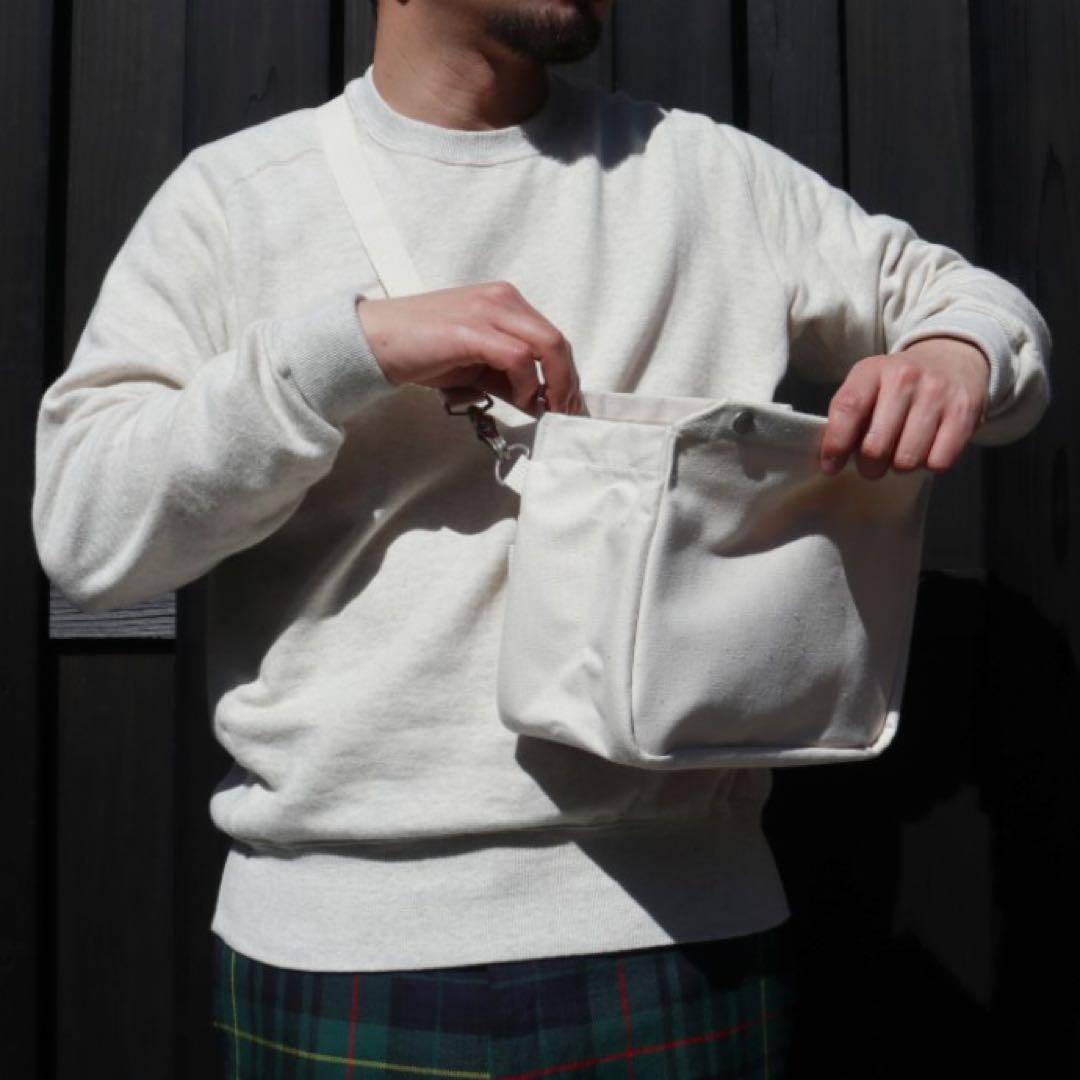 ANATOMICA-SMALL SHOULDER BAG①(NAT)