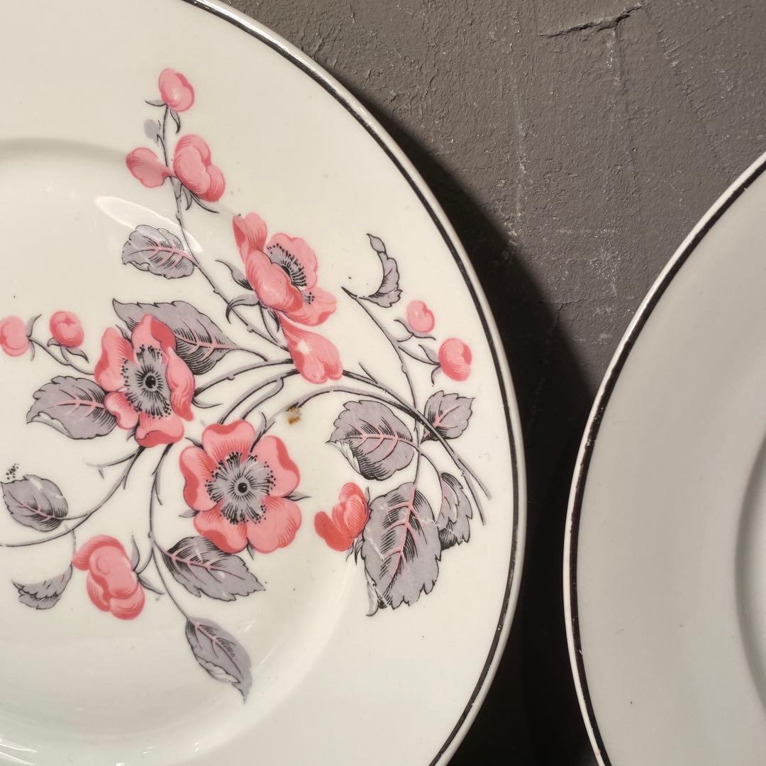 稀少 Limoges ルネ・レトゥヌール 23cmプレート 8枚 ヴィンテージ