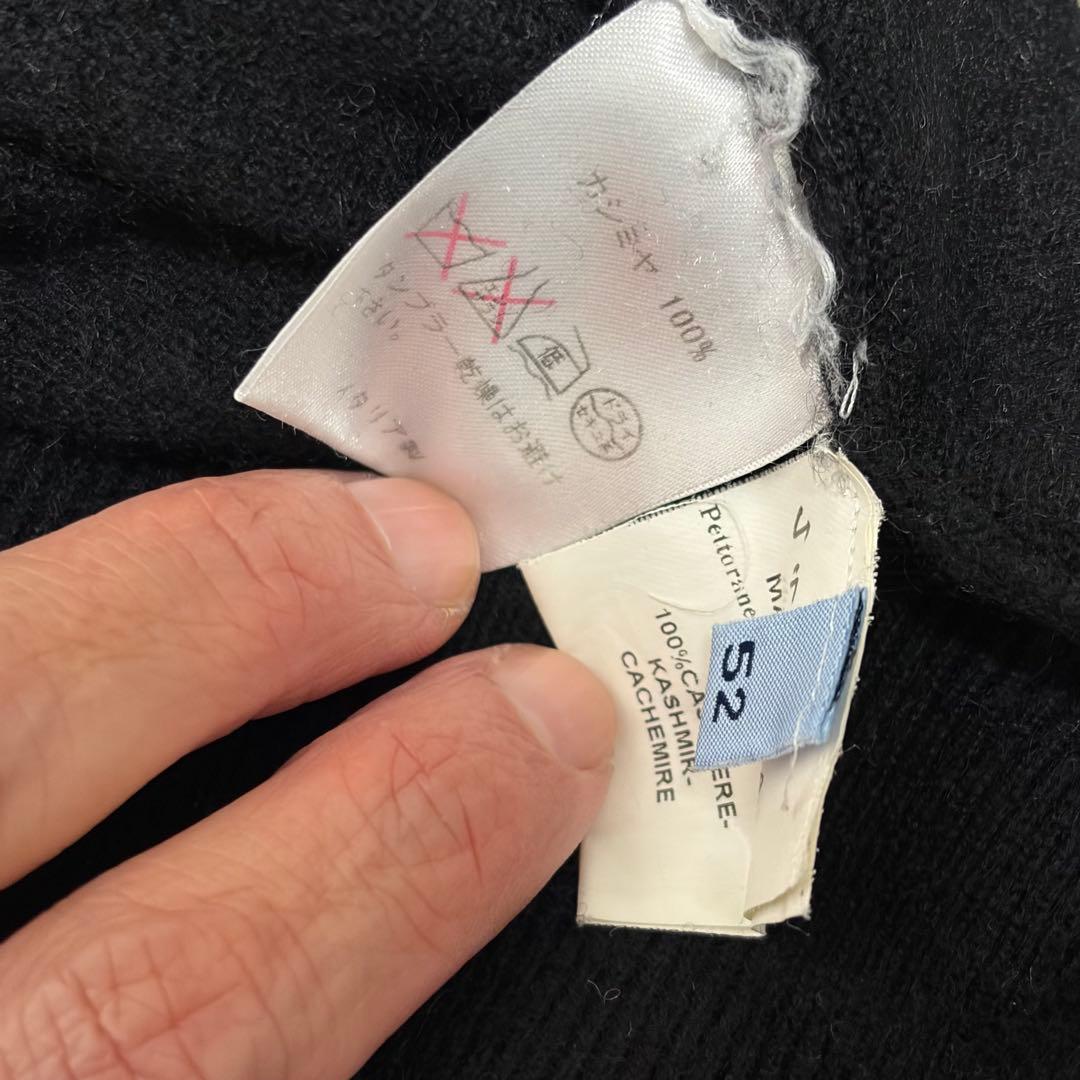 maloマーロのカシミヤ100%タートルネックニットセーター