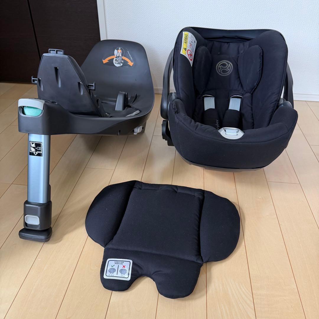 cybex クラウドZi-Size＋ベースZ＋カーシートアダプター 黒