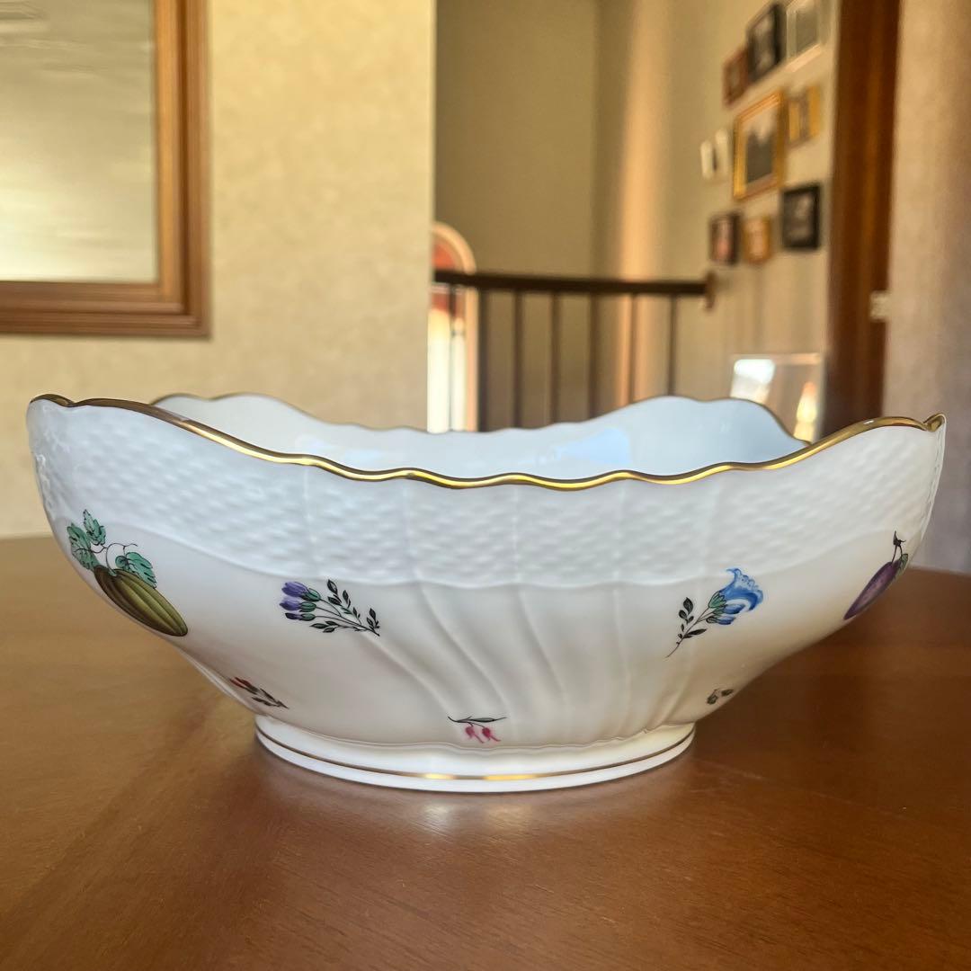 【希少品】リチャードジノリ★ベッキオペルージャ★豪華なスクエアボウル