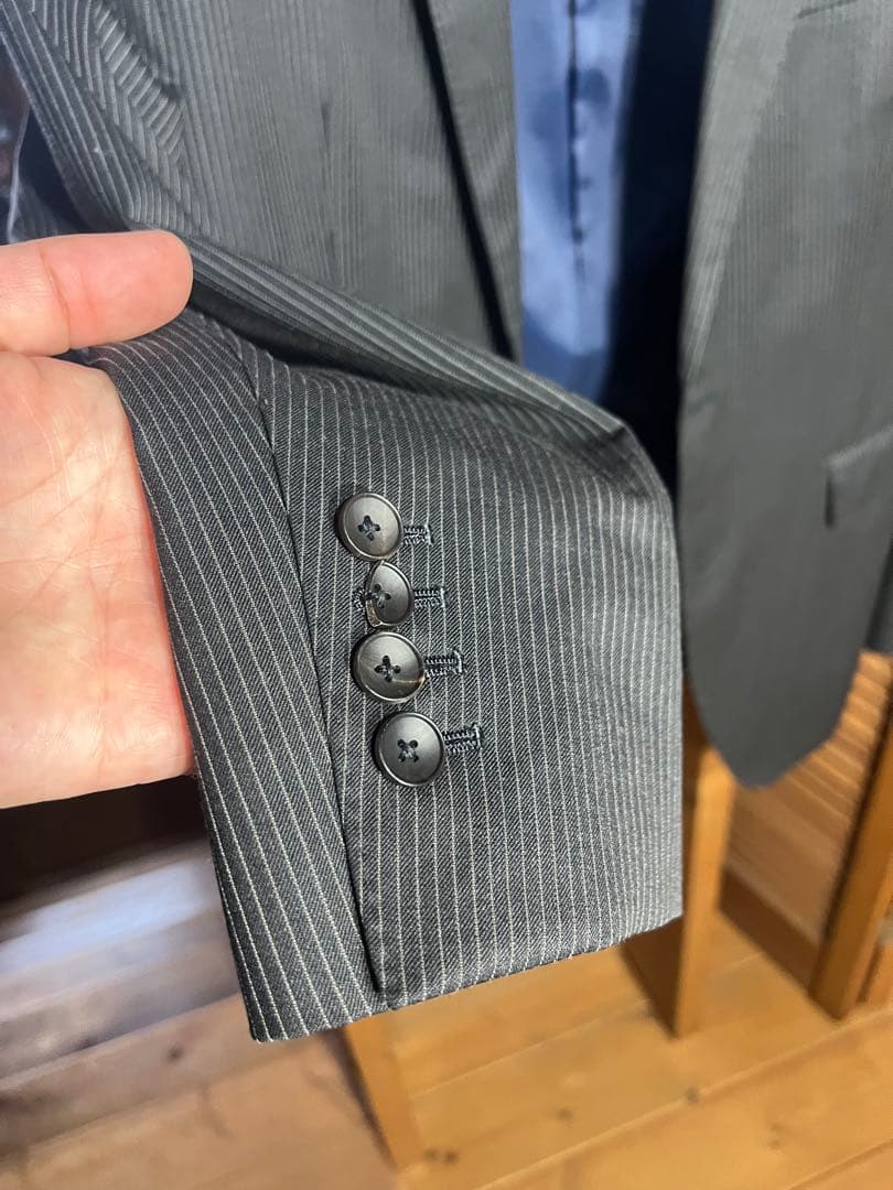 ピ*ー様 総額約8万円相当 オーダースーツ3着 高身長180cm前後 裾出し可