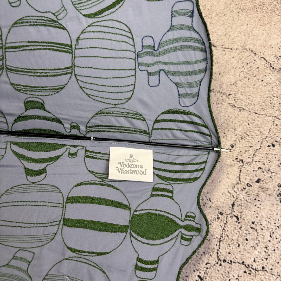 新品未使用　ヴィヴィアンウエストウッド　純パラソル　オーブ　刺繍　パゴダ